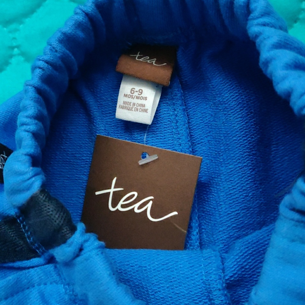 Tea Collection boy joggers 6-9M